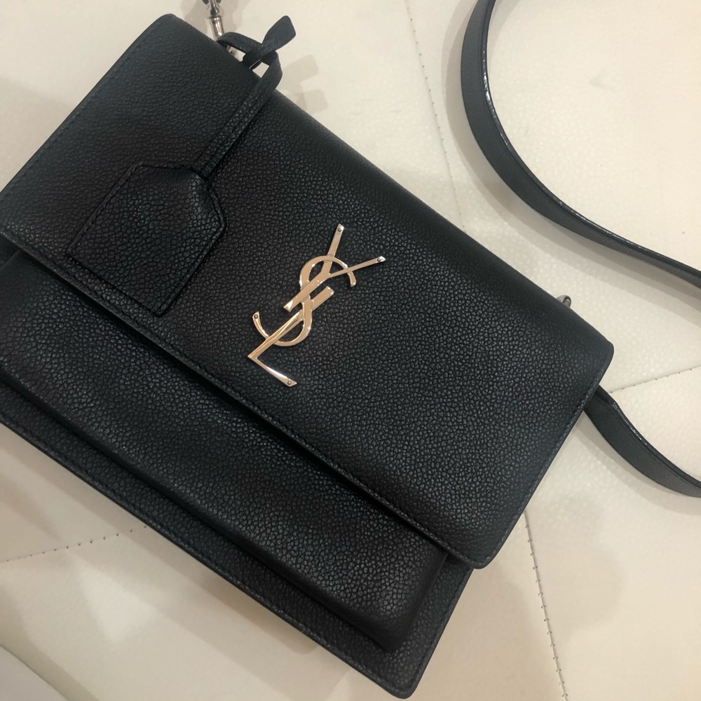 Authentic blue YSL Crossbody Bag